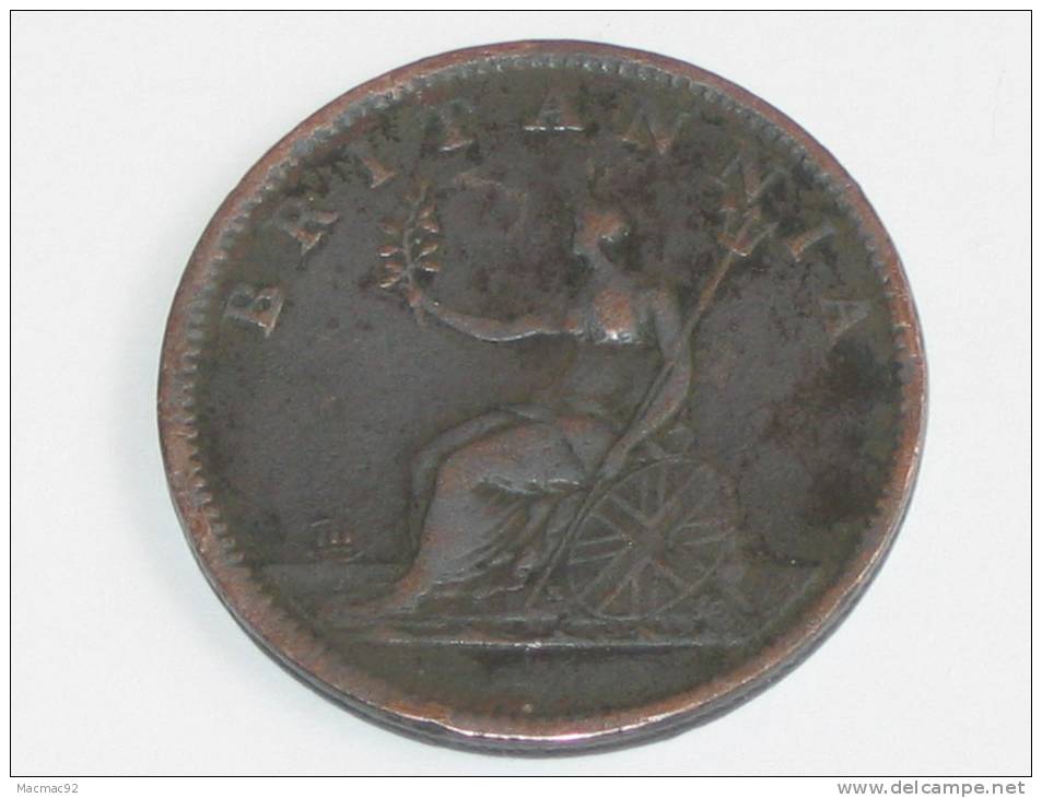 1/2 Penny 1807 Great Britain - Georgius Iii Dei Gratia. Britannia Grande-Bretagne. - D. 1 Penny