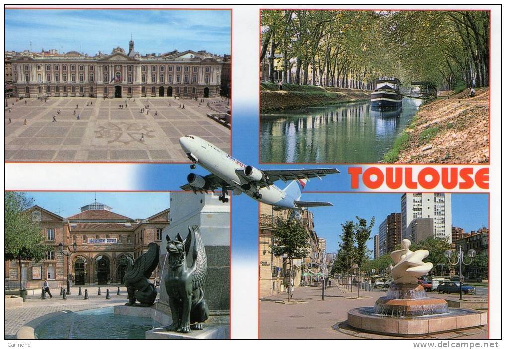 TOULOUSE LOT 4 CARTES - Toulouse