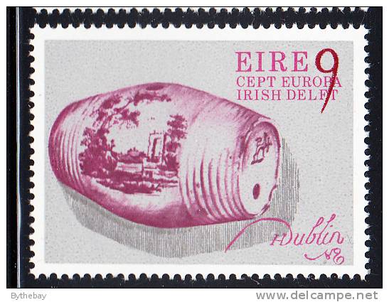 Ireland MNH Scott #393 9p Spirit Barrel Irish Delft - Europa 1976 - Unused Stamps