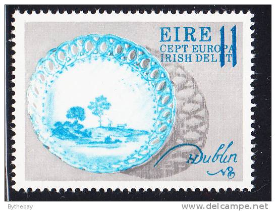 Ireland MNH Scott #394 11p Bowl Irish Delft - Europa 1976 - Ungebraucht