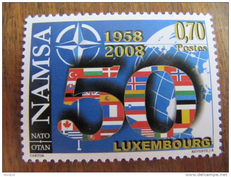6-080drapeau Flag  Otan Nato NAMSA Organisation Militaire Militar Atlantique Point Cardinaux - NATO