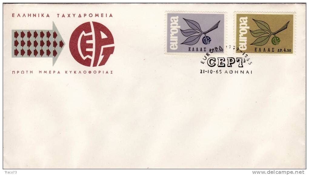 COMMEMORATIVI  /  Cover _ Lettera  -  1965 - Storia Postale