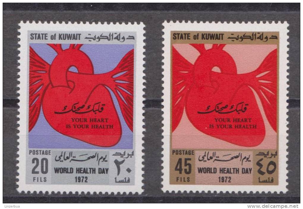 Kuwait 1972 Mi. 5339-5340** MNH - Gesundheit - Health - Koweït