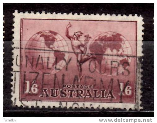 Australia 1937 1sh 6p Air Mail Issue  #C5 - Used Stamps