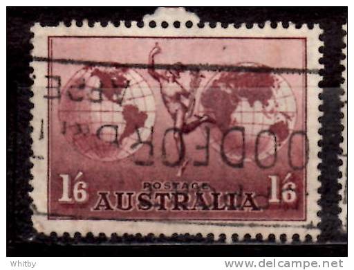 Australia 1937 1sh 6p Air Mail Issue  #C5 - Usados