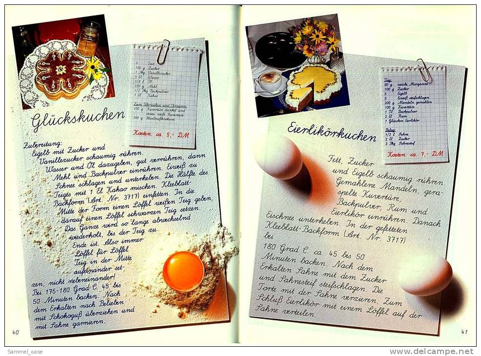 Rezepte-Heft   ,  Kreatives Backen  ,  94 Leckere Rezepte Von HP Zenker - Food & Drinks