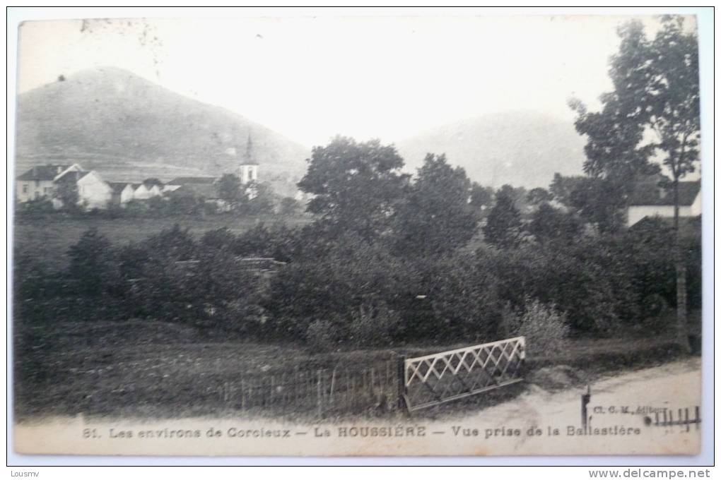 88 : La Houssière - Environs De Corcieux - Vue Prise De La Ballastière - Altri & Non Classificati