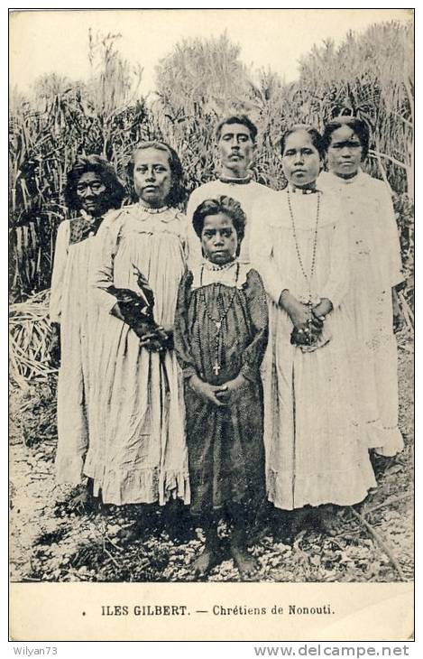 ILES GILBERT * CHRETIENS DE NONOUTI - Kiribati