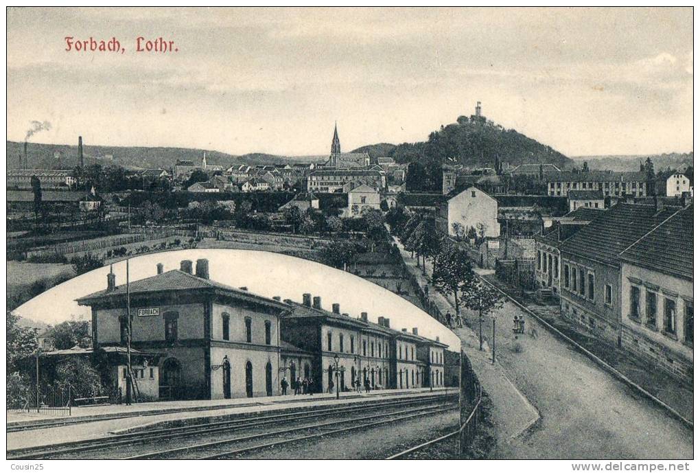 57 FORBACH Lothr - Bahnhof - Vue Générale - Forbach