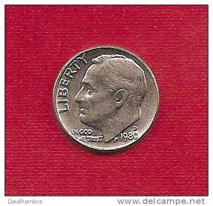 UNITED STATES ESTADOS UNIDOS 1 DIME 1980 / USED / D - 1946-...: Roosevelt