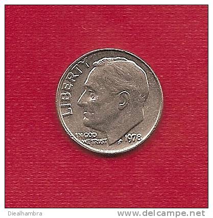 UNITED STATES ESTADOS UNIDOS 1 DIME 1978 / USED / - 1946-...: Roosevelt