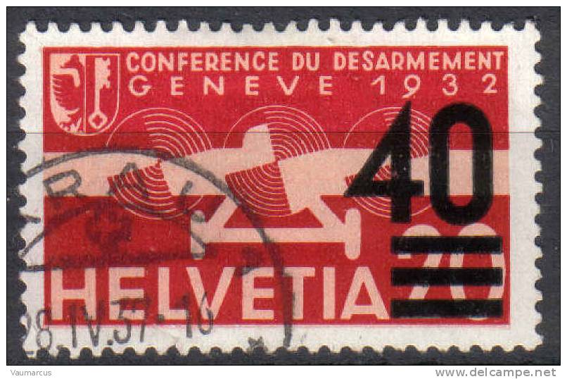 Zu 25 / Mi 310 / YT 23 Obl. AARAU 1 28.4.37 SBK 35,- - Used Stamps