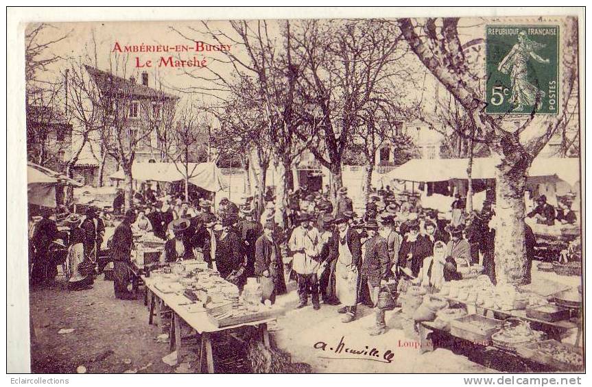 Ambérieux En Bugey   Le Marché - Unclassified