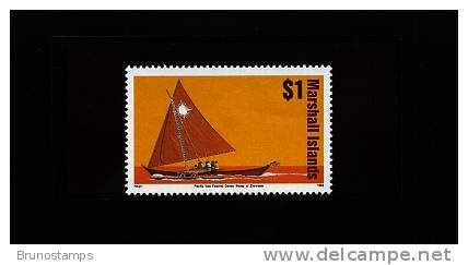 MARSHALL ISLANDS - 1993  CANOE  1 $    MINT NH - Marshall Islands