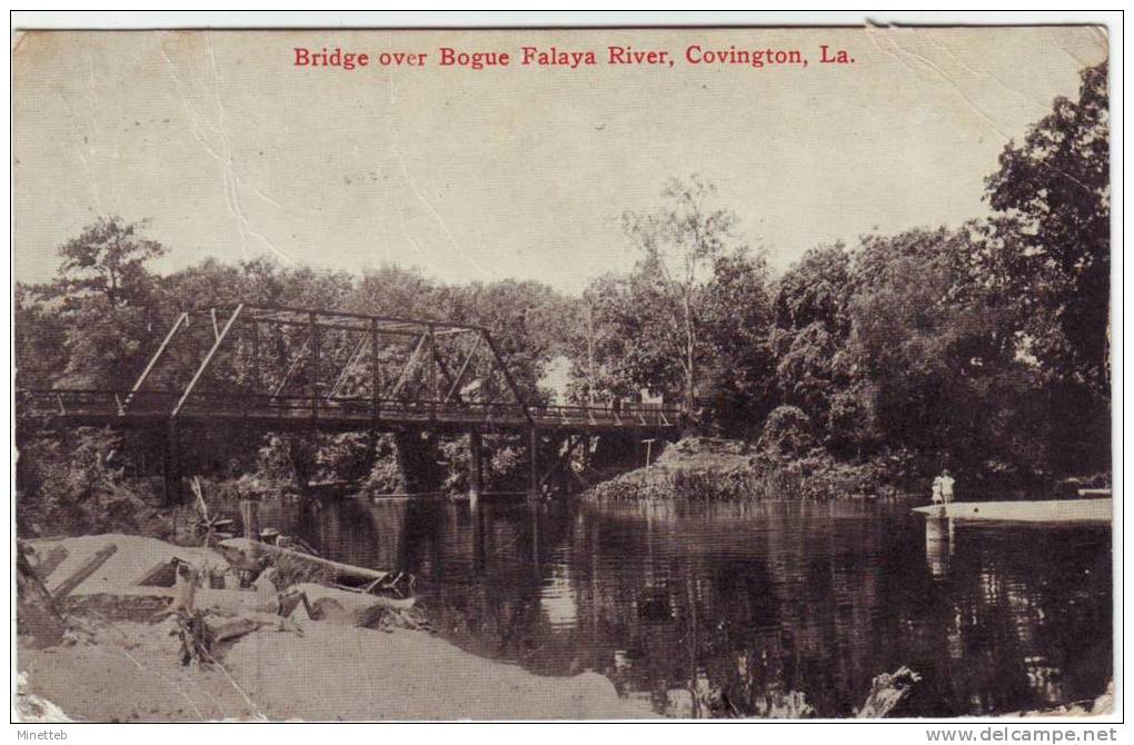 Kentucky  Bridge Over Bogue Falaya River Covington - Covington