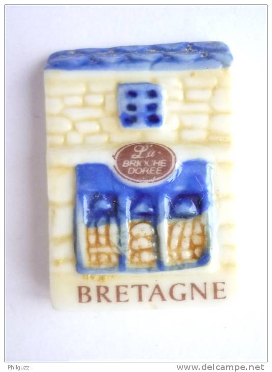 1 FEVE PUBLICITAIRE LA BRIOCHE DOREE - BRETAGNE - Regio's