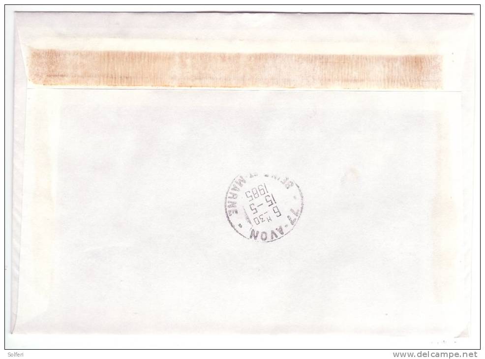 FRANCE.  Lettre Recommandée De 1985, Cover, Letter, VIENNE X 8, N°2348 - Lettres & Documents