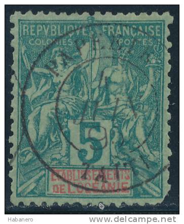 FRENCH OCEANIA - 1892 - Mi 4 - FRENCH COLONY STAMP - Ungebraucht