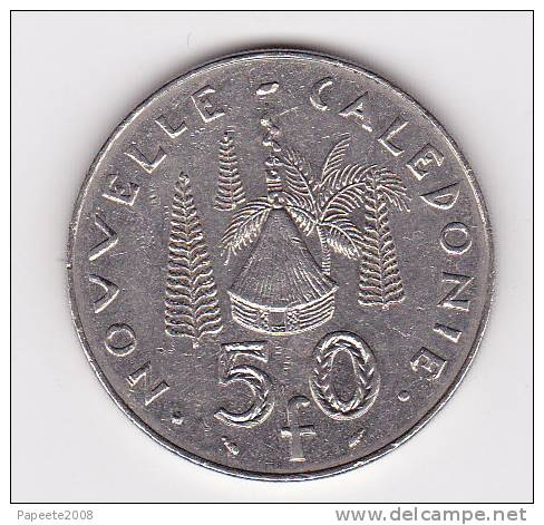Nouvelle Calédonie - Pièce De 50 FCFP - 1992 - Nuova Caledonia