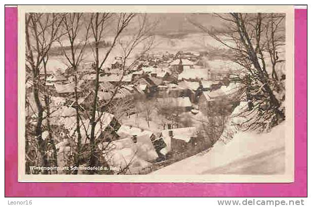 SCHMIEDEFELD AM RENNSTEIN  -   * WINTERSPORTPLATZ IM WINTERMANTEL *   -   Verlag . R. BECHSTEIN. - N° 2706 - Schmiedefeld