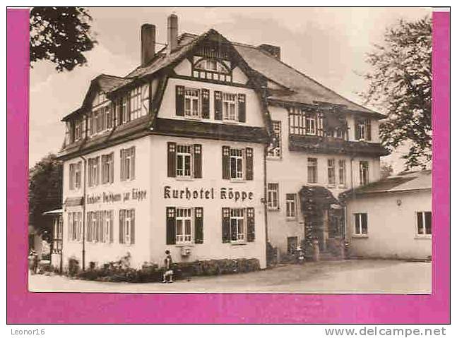 BAD KLOSTERLAUNITZ  -   * KURHOTEL KÖPPE  *   -  Foto: STÖHR Aus Greiz  -  Verlag . Bild Und Heimat - N° 331/72 - Bad Klosterlausnitz