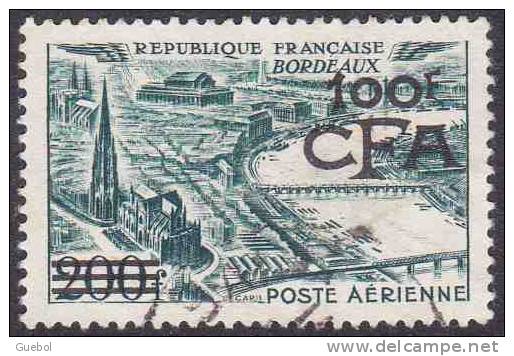 Réunion Obl. N° PA 49 - Bordeaux - Survol De La Ville, Pont Sur La Garonne - Airmail