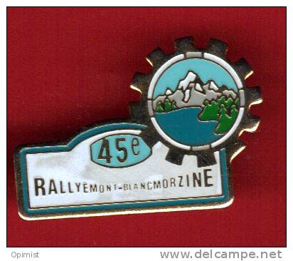 24785-pin's -rallye Automobile.mont Blanc.Morzine. - Rallye