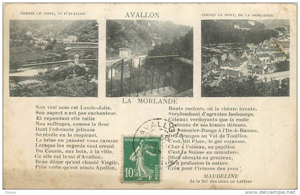 AVALLON LA MORLANDE - Avallon