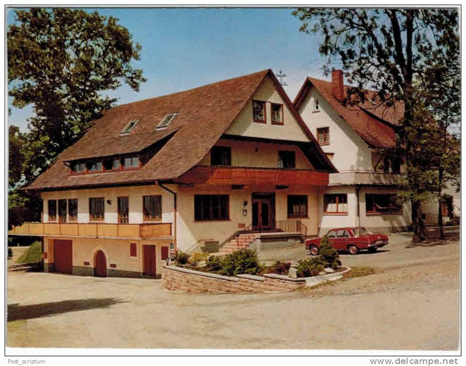 Allemagne - Fischerbach Post Haslach - Höhen Gasthaus Nillhof - 2 Karten - Haslach
