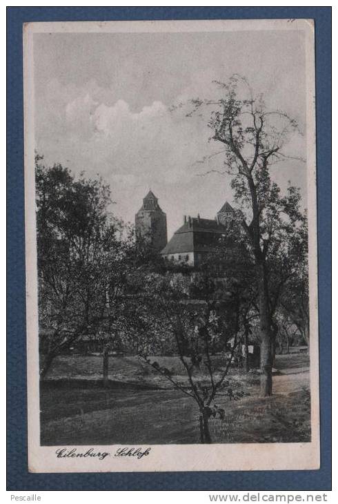 SACHSEN - CP EILENBURG - SCHLOß SCHLOSS - BERNHARD FENSCH POSTKARTENVERLAG DÜBEN ( MULDE ) N° 3 - Eilenburg