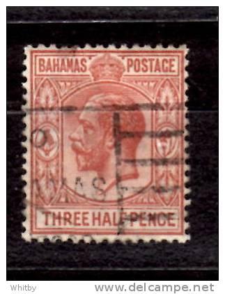 Bahamas 1934 1 1/2p King George V Issue  #73 - 1859-1963 Kolonie Van De Kroon