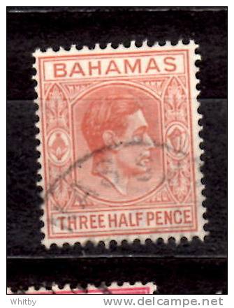 Bahamas 1938 1 1/2p King George VI Issue  #102 - 1859-1963 Kolonie Van De Kroon