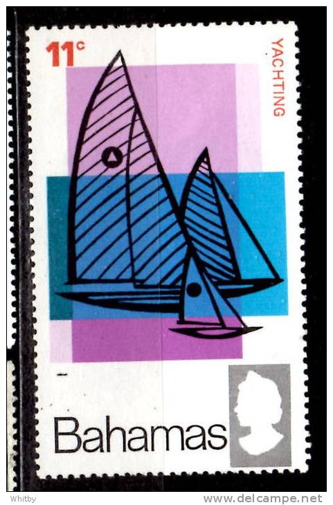 Bahamas 1968 11 Cent Yachting Issue  #273 - 1963-1973 Autonomie Interne