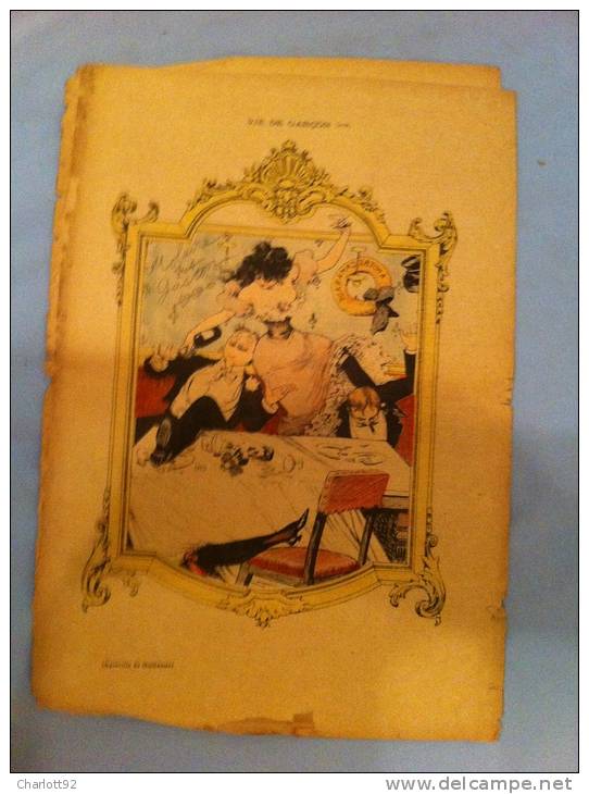 GIL BLAS Original   MON ONCLE HILAIRE PAR PAUL NEVEUX - Revues Anciennes - Avant 1900