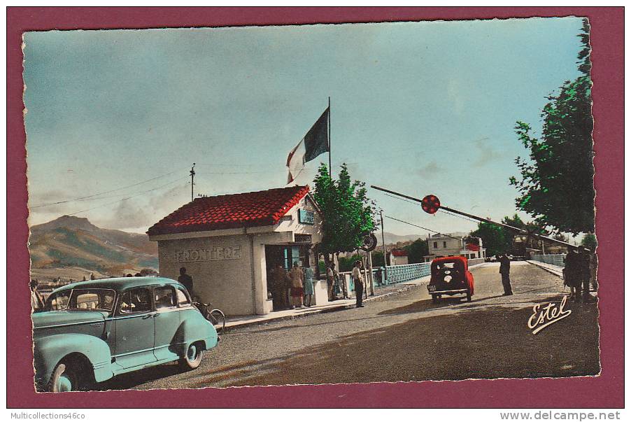 64 - 130912 - HENDAYE - Frontière FRANCO ESPAGNOLE Service Des Passeports Au Pont International - Hendaye