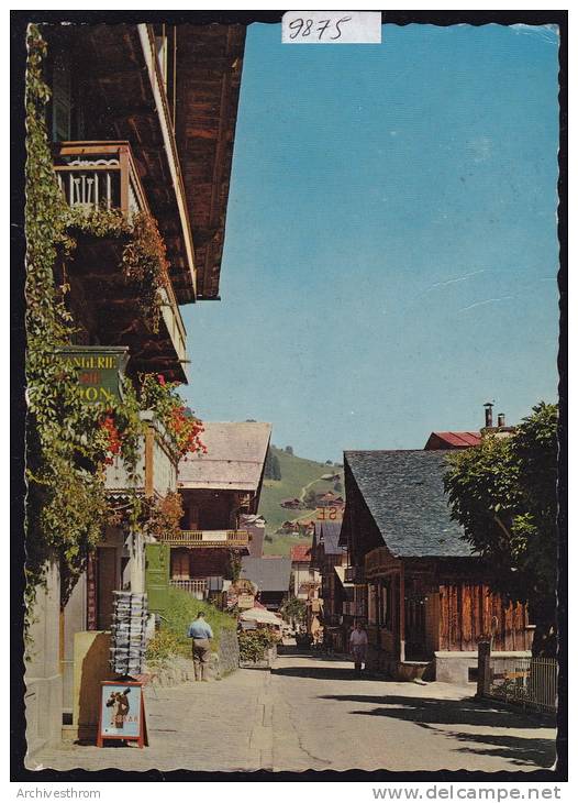 Champéry : à La Boulangerie - épicerie Vers 1973 ; Form. 10 / 15 - état Voir Scan (9875) - Champéry