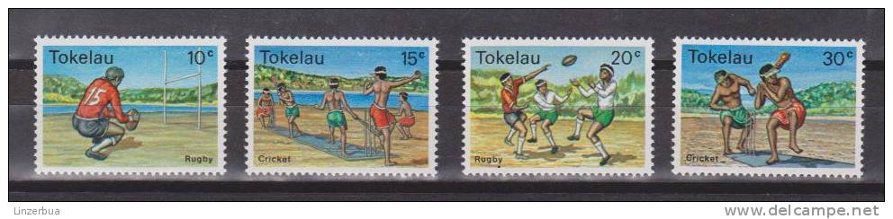 Tokelau 1979 Mi. 62-65** MNH - Sport - Tokelau