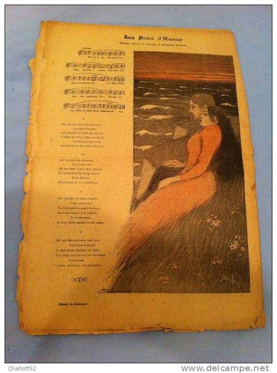 GIL BLAS ORIGINAL LE LOUP PAR MARCEL SCHWOB - Revues Anciennes - Avant 1900