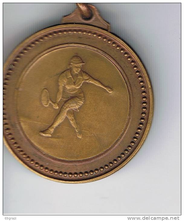 Médaille Tennis 1961 Hainaut  Championnat De Belgique Interclubs  Astrid T.C. Charleroi - Sonstige & Ohne Zuordnung