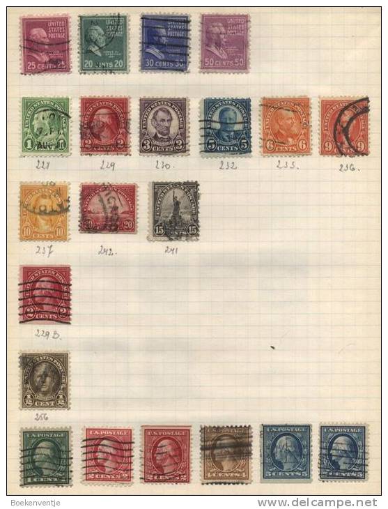 United States Of America - 21 Stamps - 21 Timbres - 21 Postzegels - Autres & Non Classés