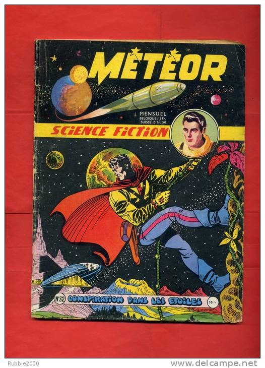 METEOR SCIENCE FICTION 1956 NUMERO 32 PAR GIORDAN ET LORTAC LES CONQUERANTS DE L ESPACE ET LES FRANCIS - Meteor