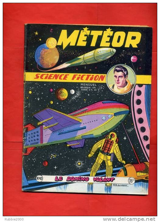 METEOR SCIENCE FICTION 1956 NUMERO 45 PAR GIORDAN ET LORTAC LES CONQUERANTS DE L ESPACE ET LES FRANCIS - Meteor