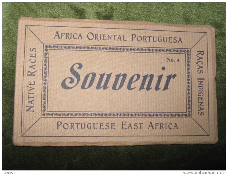 Africa Oriental Portuguesa-Moçambique-Raças Indigenas-10 Postales - Mozambique