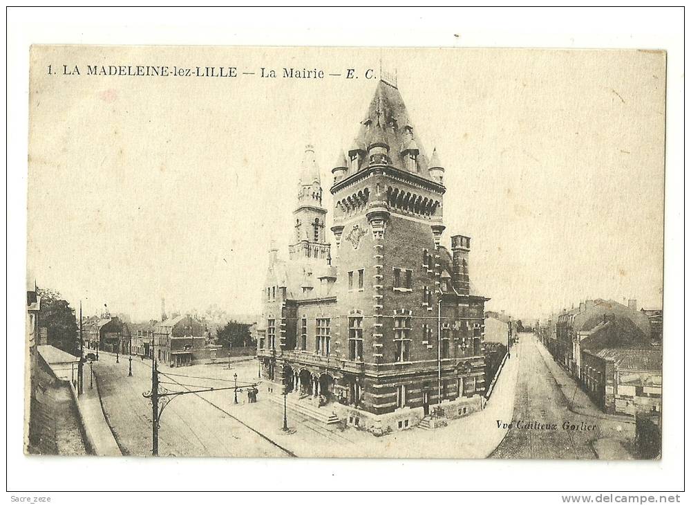 LA MADELEINE-LEZ-LILLE(59)1924-la Mairie - La Madeleine