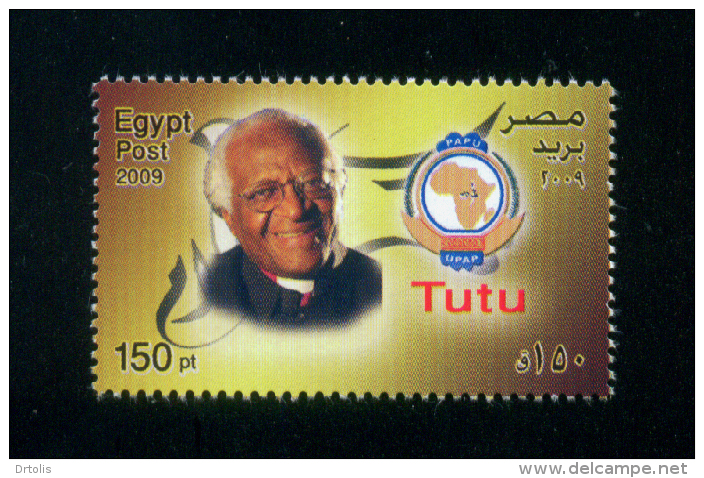 EGYPT / 2009 / SOUTH AFRICA / TUTU / NOBEL PRIZE IN PEACE / MNH / VF - Unused Stamps