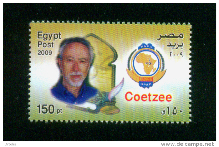 EGYPT / 2009 / SOUTH AFRICA / AUSTRALIA / JOHN MAXWELL COETZEE / NOBEL PRIZE IN LITERATUR / MNH / VF. - Ungebraucht