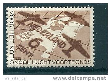 Netherlands 1935 Air Fund SG 451 MM - Unused Stamps