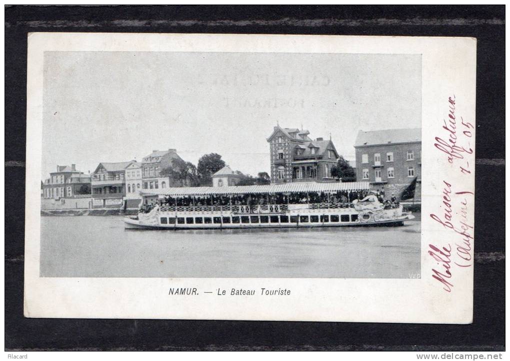 30775    Belgio,  Namur,  Le  Bateau  Touriste,  VGSB  1905 - Namur