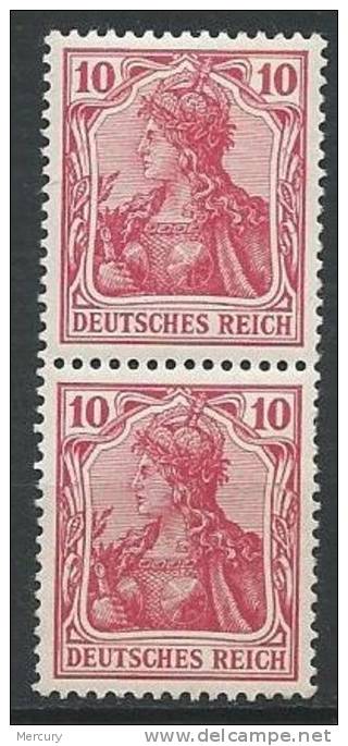 ALLEMAGNE - 10 P. En Paire Neuve De La Série De 1902-4 DEUTSCHES REICH TTB - Neufs