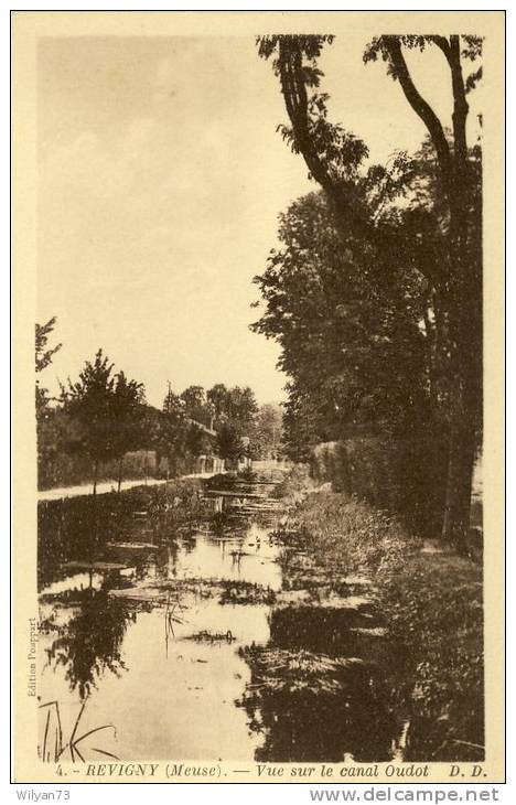 REVIGNY - Vue Sur Le Canal Oudot - Revigny Sur Ornain